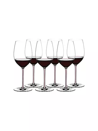RIEDEL | Rotweinglas 6er Set Cabernet/Merlot FATTO A MANO | 